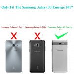 Wholesale Samsung Galaxy J3 Emerge, J3 (2017) Armor Hybrid Case (Silver)